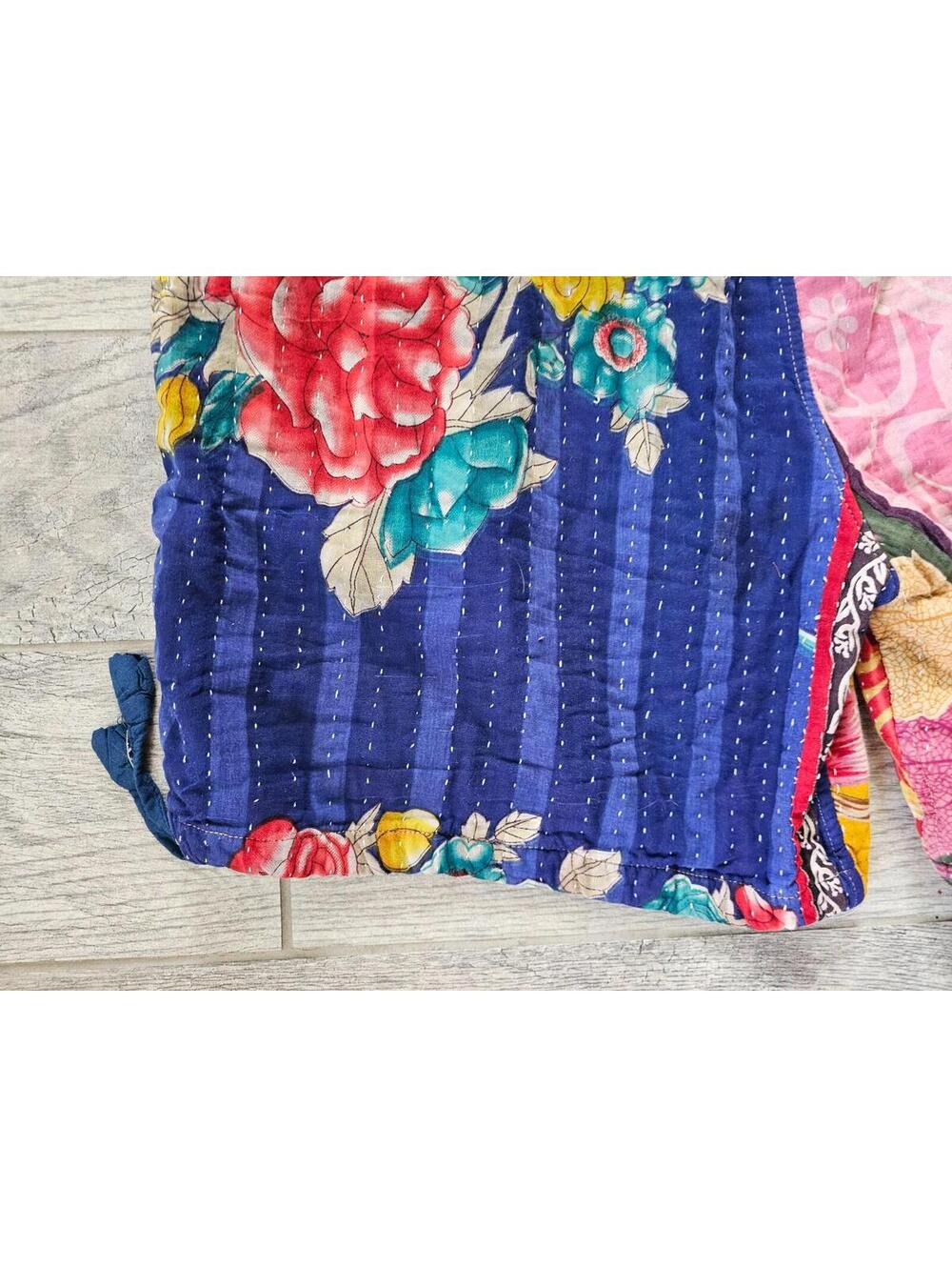 Men's Kaantha Karma Patch Shorts Pockets Handcrafted With Love Size X Large Boho - Picture 9 of 14